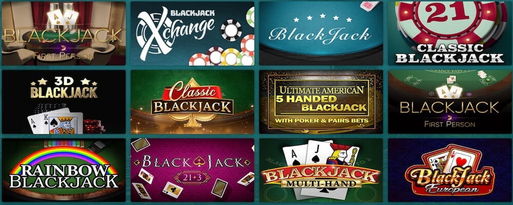22Bet NZ Blackjack Selection
