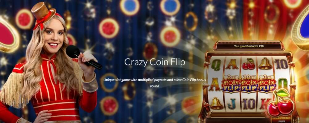 Crazy Coin Flip by Evolution Live Casino