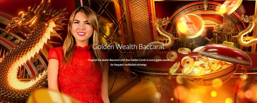 Golden Wealth Baccarat by Evolution