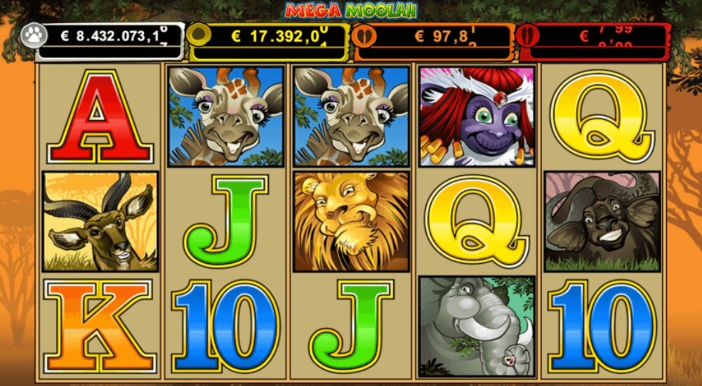 Mega Moolah Jackpot Slot Game