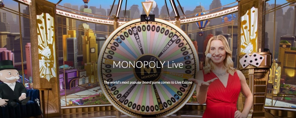 Monopoly Live by Evolution Live Casino