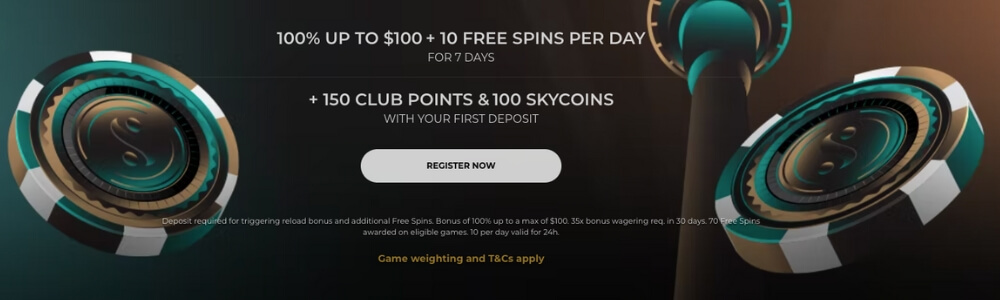 SkyCity Welcome Bonus