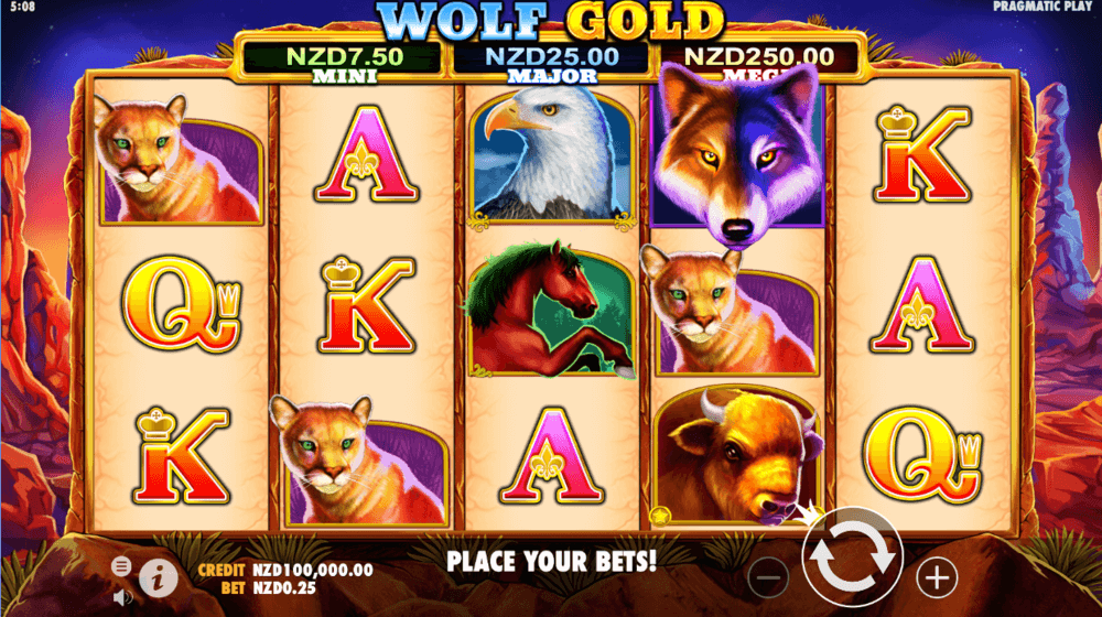 Wolf Gold Slot Game